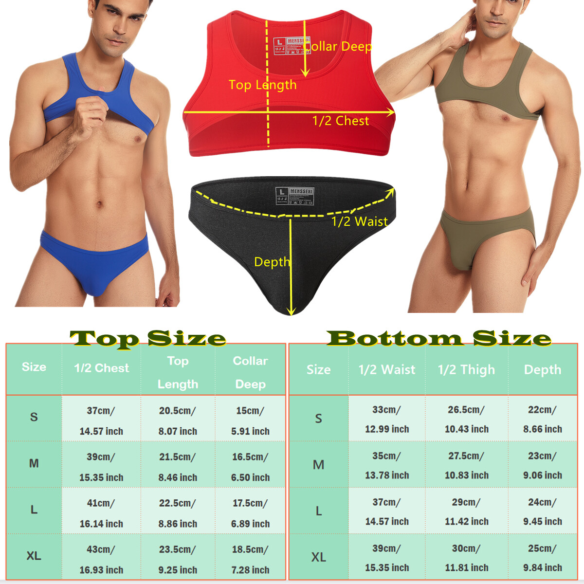Mens Harness Tanks Tops Underwear Gay Sexy Stage Dance Showwear Male Vest Briefs