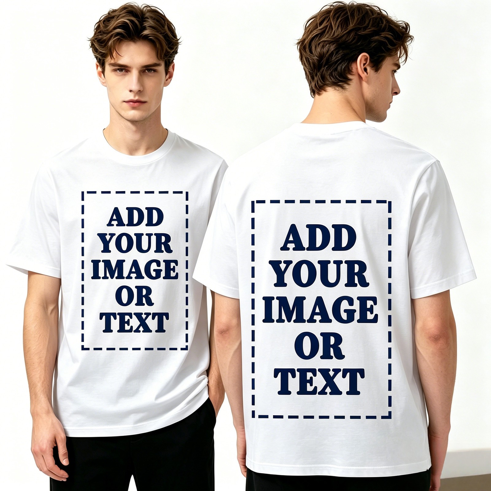 Personalized Custom T-Shirt Printing with your photo, text, logo, anything New