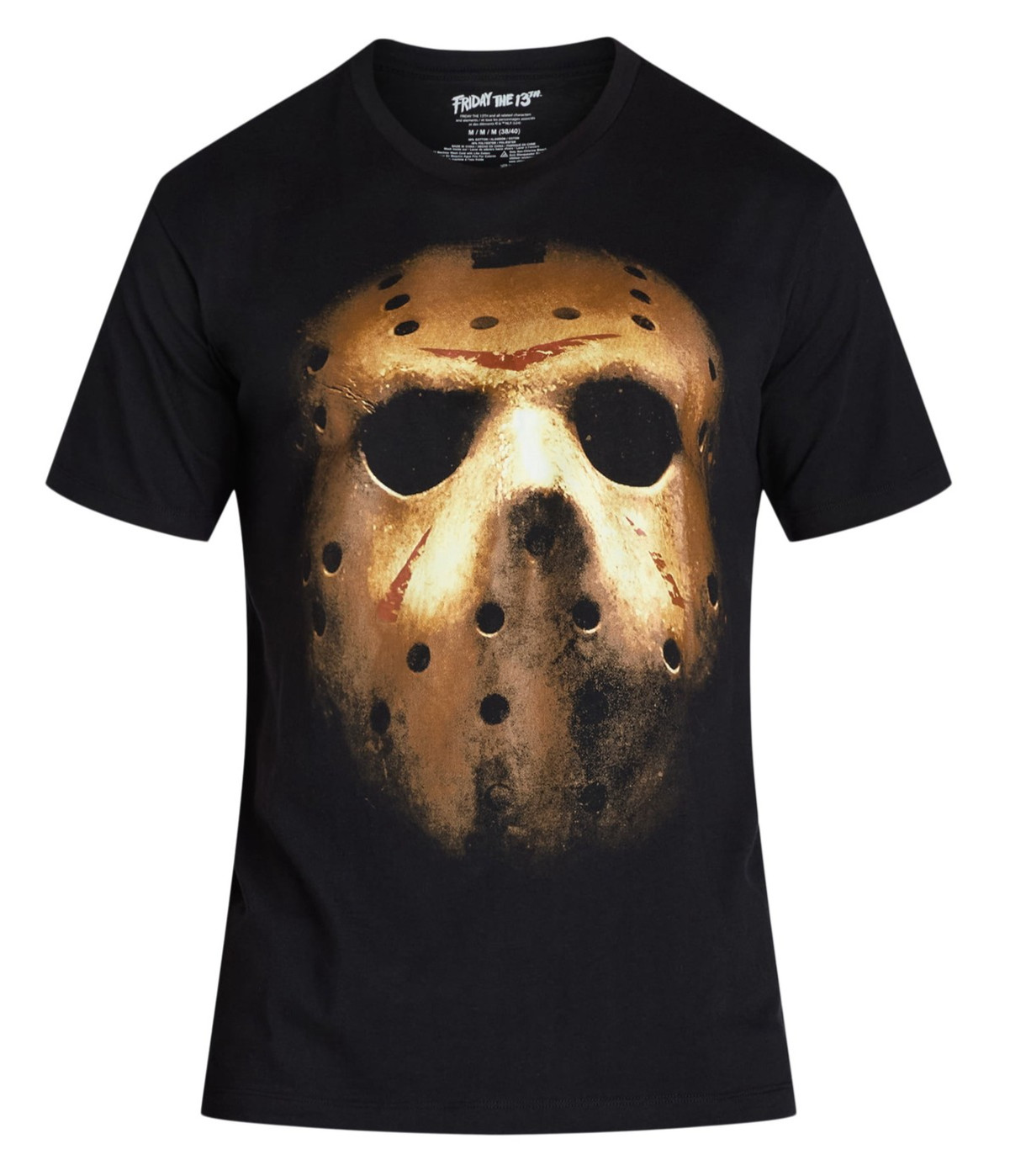Jason Voorhees’ Friday 13Th Face T-Shirt New