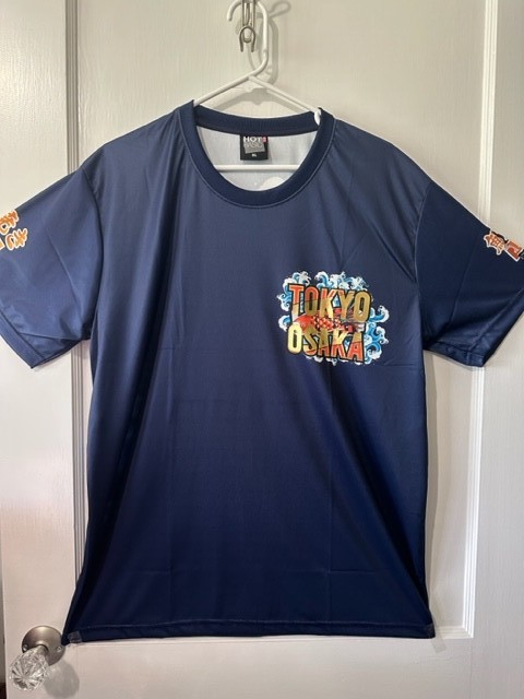 Cool T shirt Japanese Style Light weight comfortable Unisex Machine Wash Fish