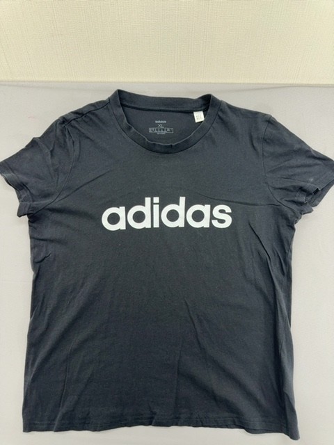 Adidas Men’s XL Grey Short Sleeve Crewneck T-Shirt Machine Wash