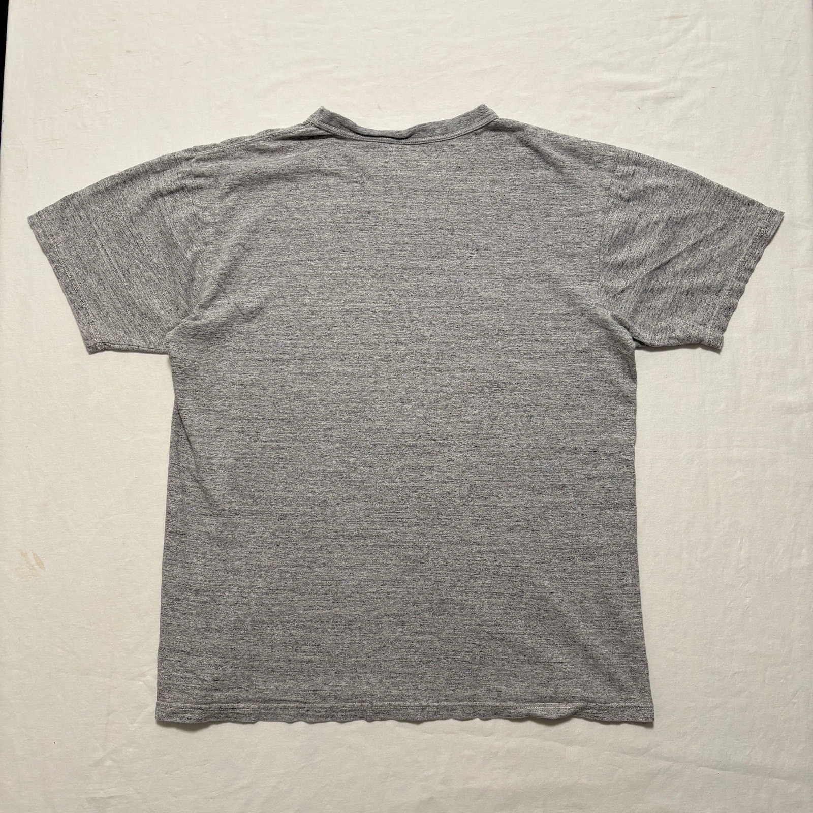 Whitesville Tubular Quali-T Heavyweight Short Sleeve Cotton T-Shirt Men’s L Gray