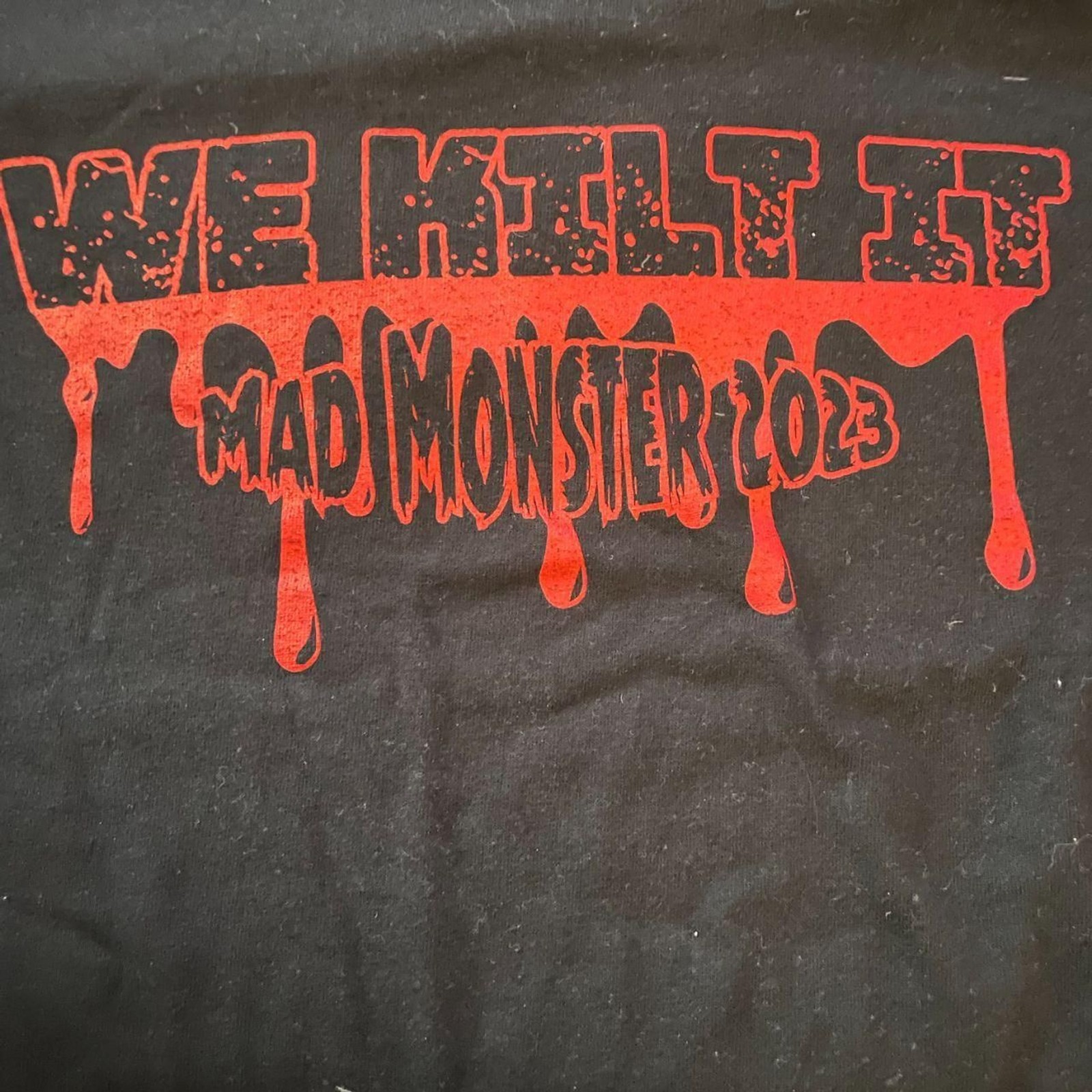Unbranded Men’s Black and Red T-shirt