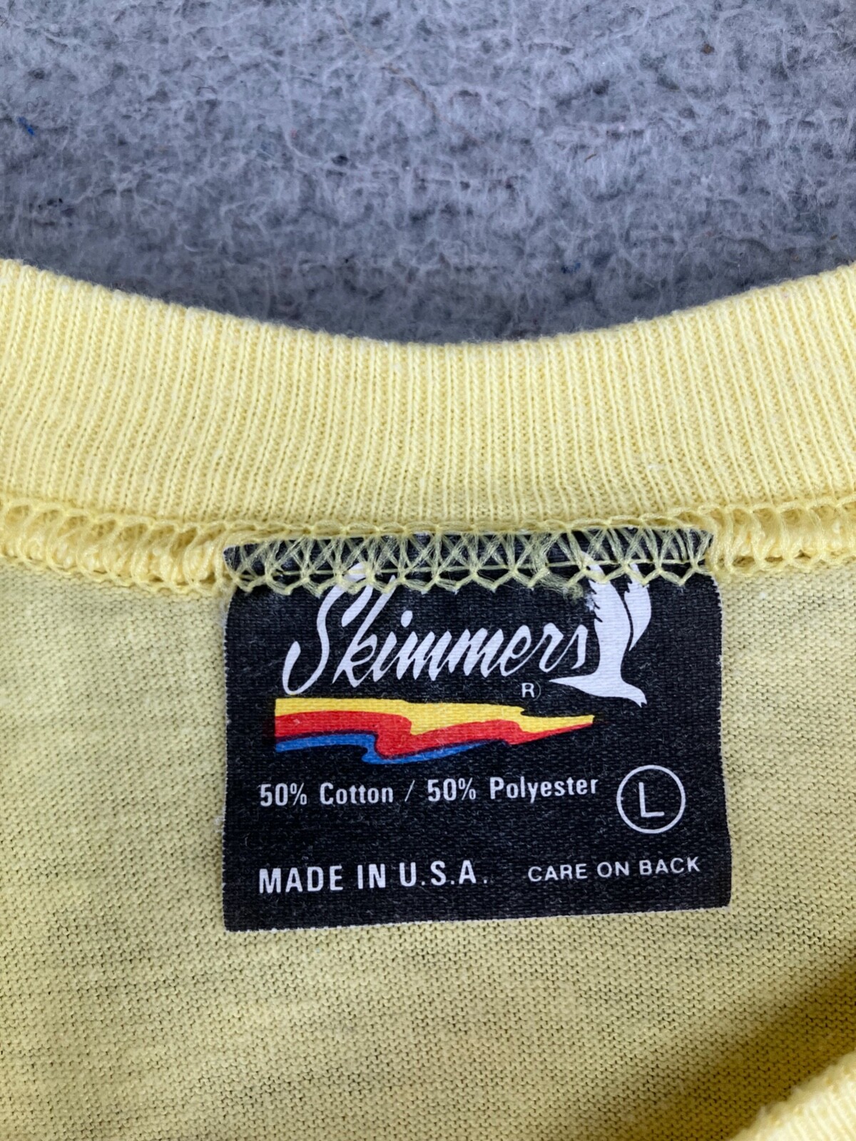 Vintage Corona Extra Shirt Mens Small Yellow Imported Beer Alcohol Skimmers