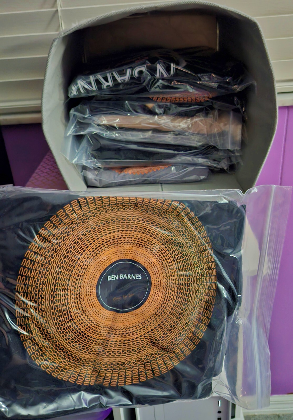 Ben Barnes ‘Songs for You’ Official Bandwear Shirts – Choose Yours!