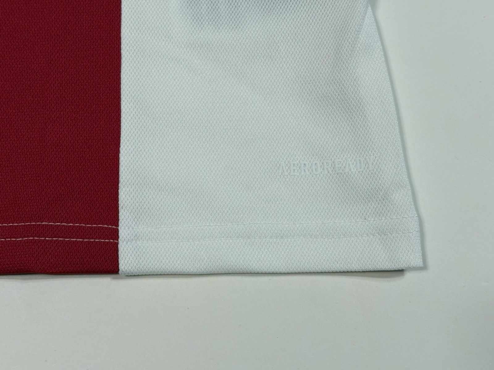 Adidas Ajax Amsterdam Anniversary Jersey White Red JF6340 Slim Fit Multi Size
