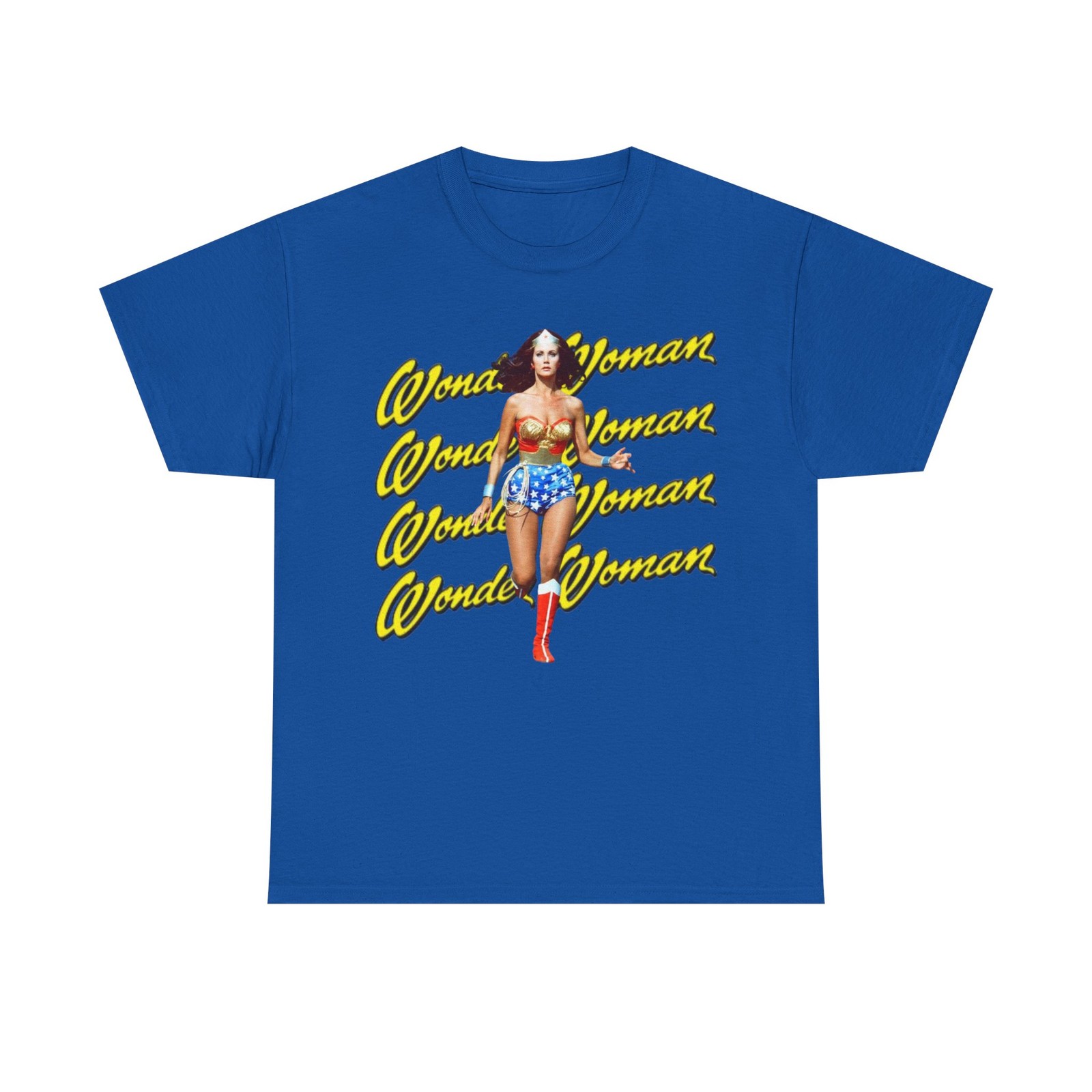 Wonder Woman 70s TV Show Heavy Cotton Tee, Wonder Woman Fan Gift, Classic TV