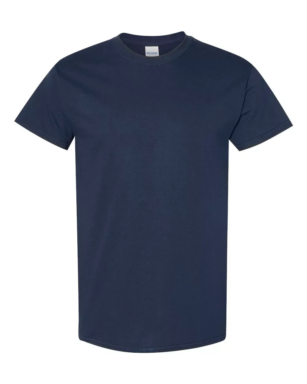 NEW Gildan Men’s Heavy Cotton Plain Crew Neck Short Sleeves T-Shirt 5000