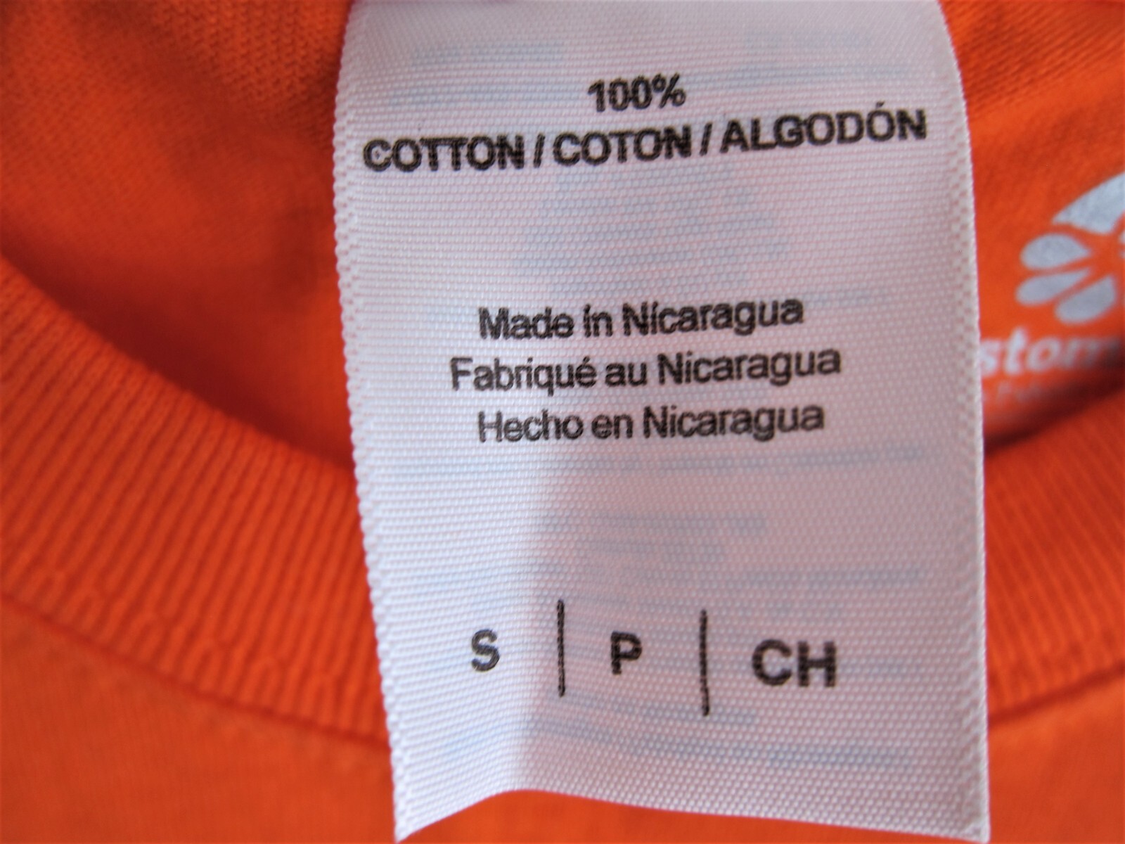 Hockey Juniors Teens PUCK OFF Orange T-Shirt 100% Cotton Size S – NEW