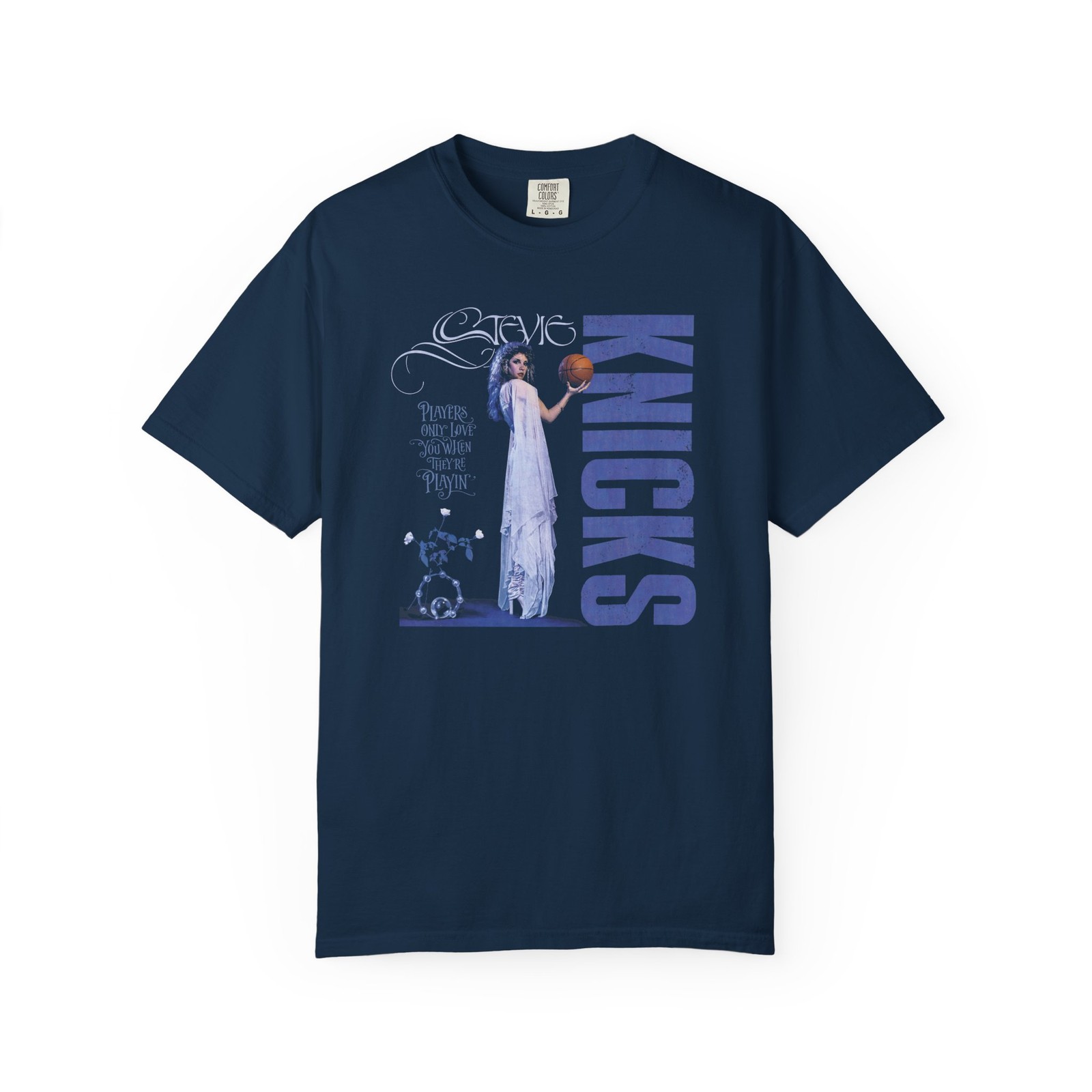 Stevie Knicks Vintage Basketball Parody Graphic T Shirt S-5XL