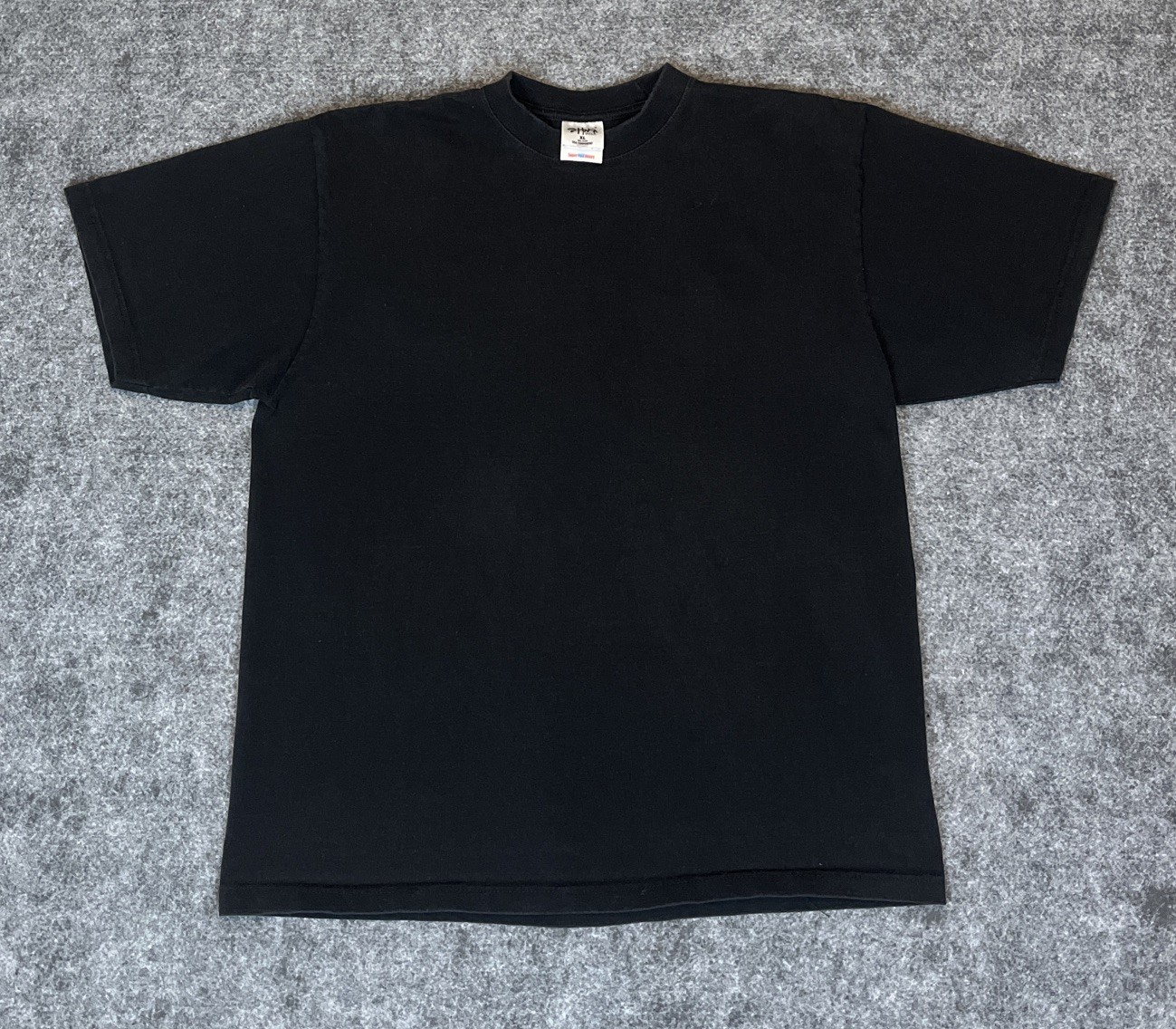 SHAKA WEAR SUPER MAX HEAVY WEIGHT T-SHIRT BLACK TEE PLAIN BLANK XL