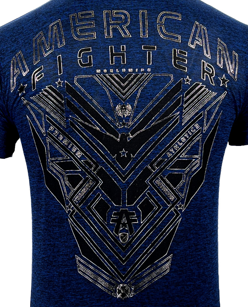 AMERICAN FIGHTER Men’s T-Shirt DURHAM TEE Athletic Biker XS-4XL $40