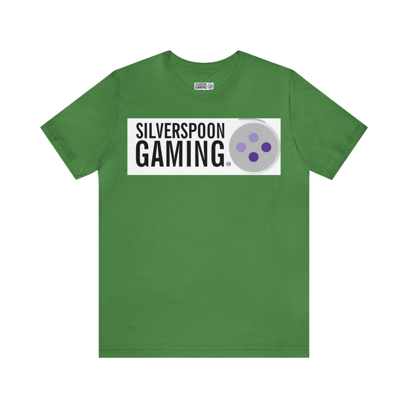 Silverspoon Gaming Logo Unisex Jersey Short Sleeve Tee – Brand New
