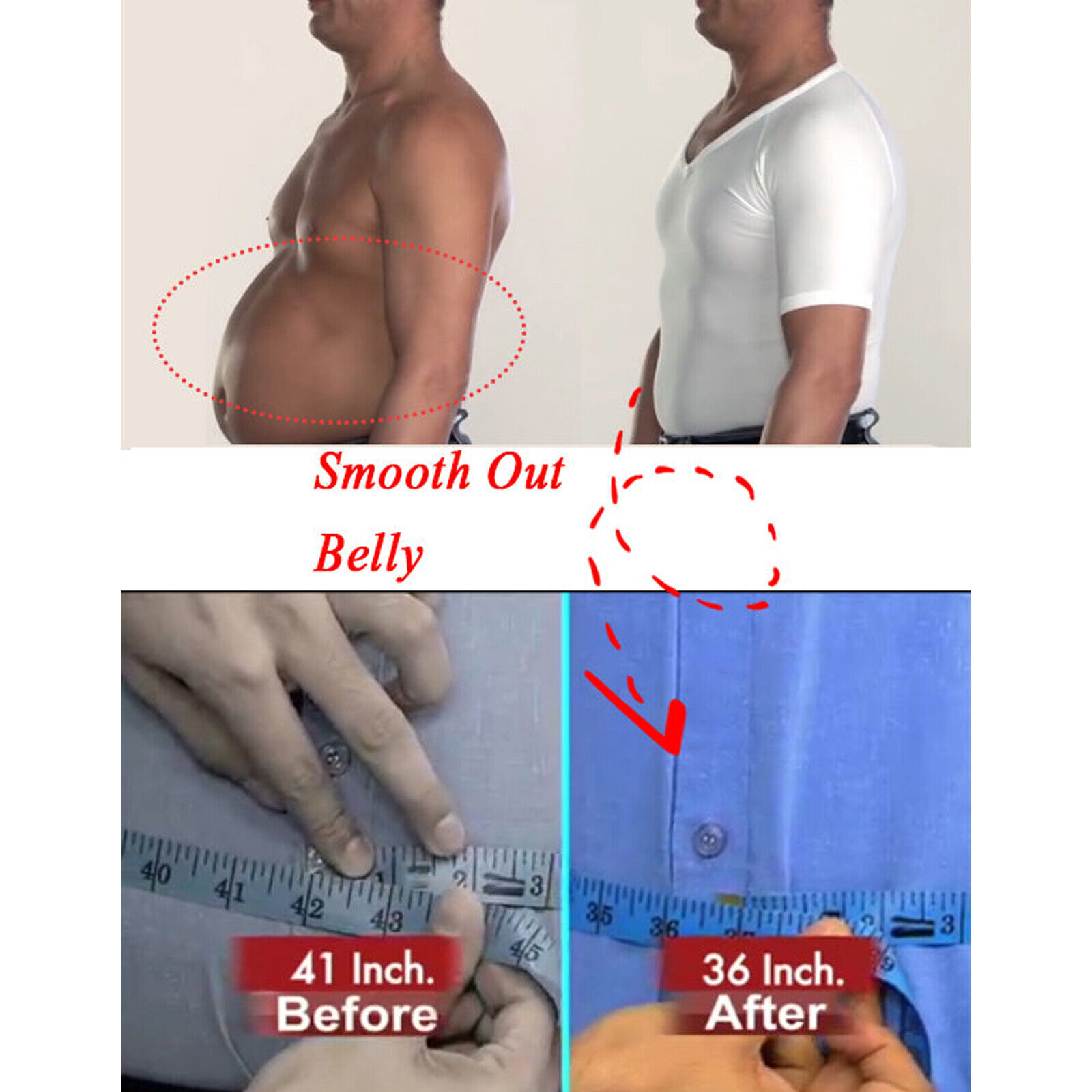 Men Compression Shirt Sleeveless Body Shaper Base Layer Slimming Tank Tops Vests