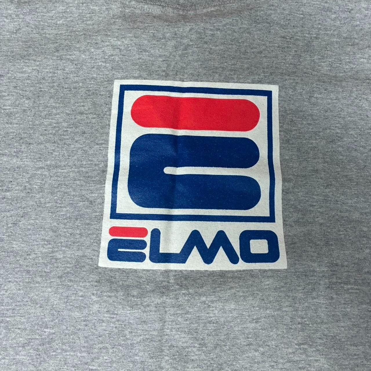 Vintage 90s Elmo Sesame Street Basketball Shirt XL Tee Jays Made in USA Jordan