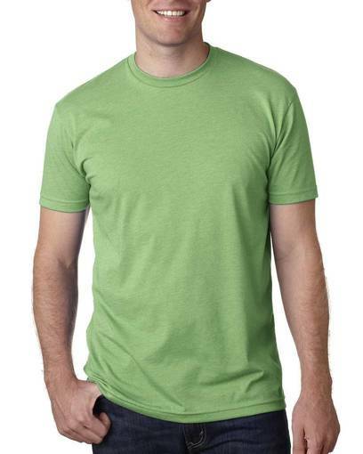 Marky G N6210 3-Pack Men’s CVC Crew-Neck Short Sleeve T-Shirt, Apple Green, 3XL