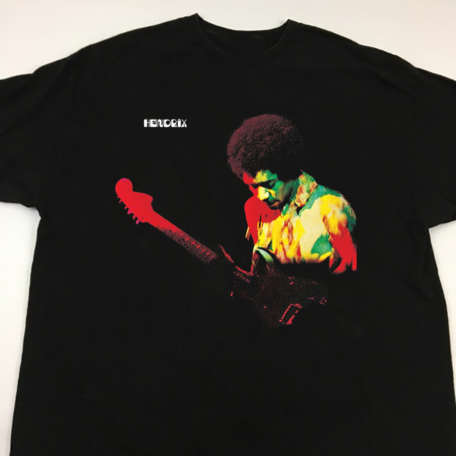 New Jimi Hendrix Shaped Cotton Shirt S-4XL shirt Gift Fans