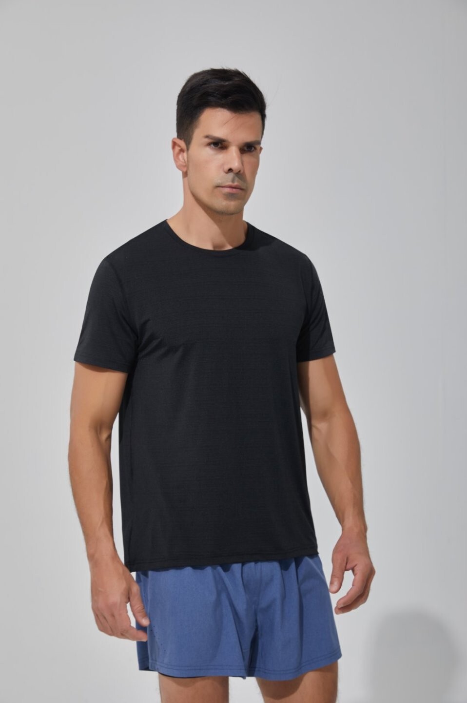 Men’s Short Sleeve UPF 50+ Sun Protection Shirts Quick Dry Rashguard Gym Shirt