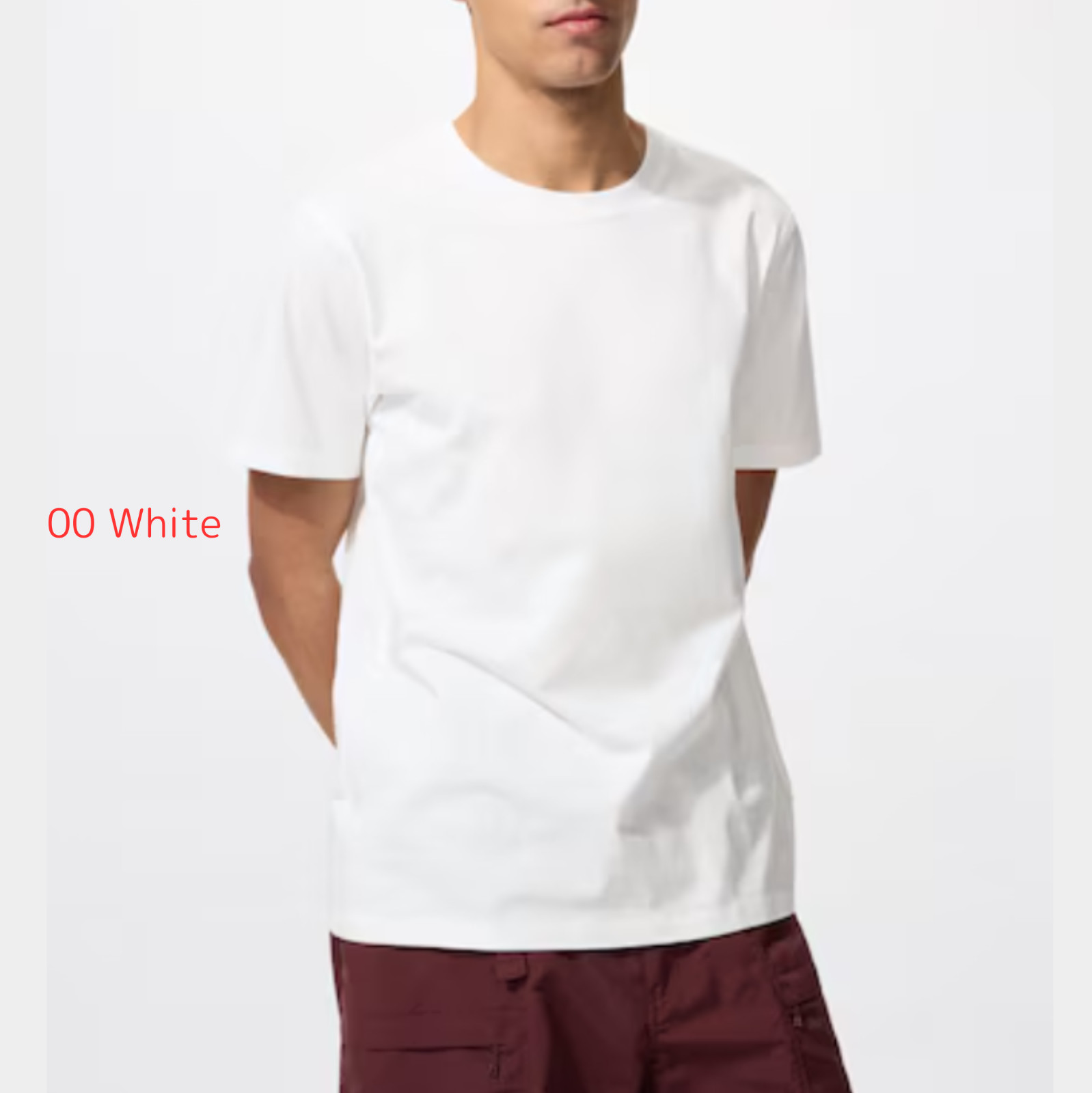 UNIQLO Premium 100% SUPIMA Cotton Crew Neck Short-Sleeve T-Shirt Men XS~4XL New