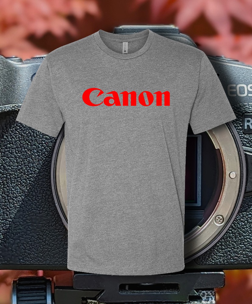 CANON PHOTOGRAPHY Camera Photographer Picture Shirt Tshirt Adult & Youth sizes