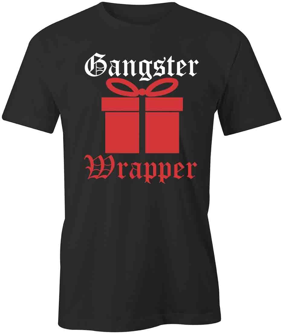 GANGSTER WRAPPER TShirt Tee Short-Sleeved Cotton HOLIDAY CLOTHING S1BSA438