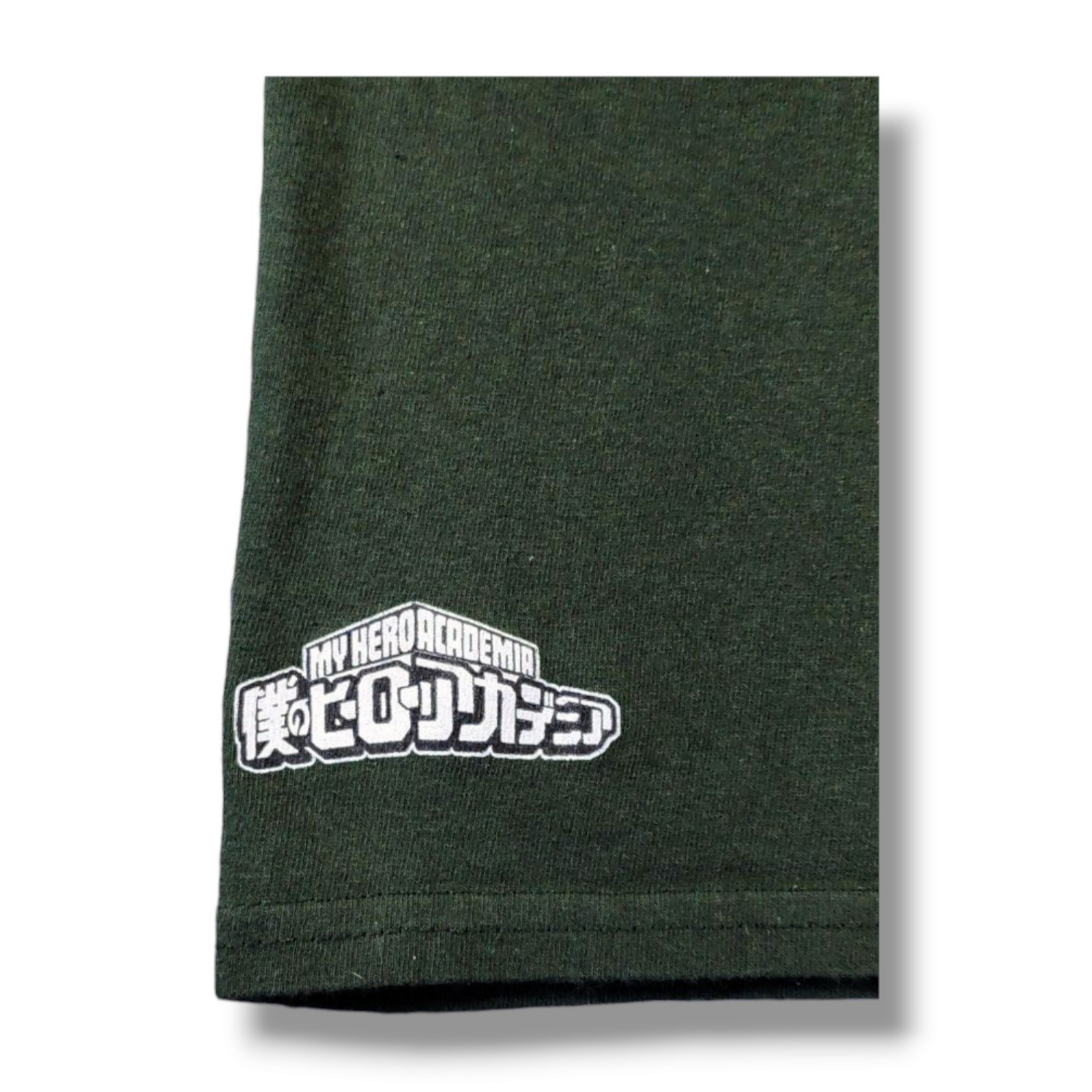 Primitive My Hero Academia Katsuki Bakugo Crew Neck Forest Green T-Shirt Men’s L