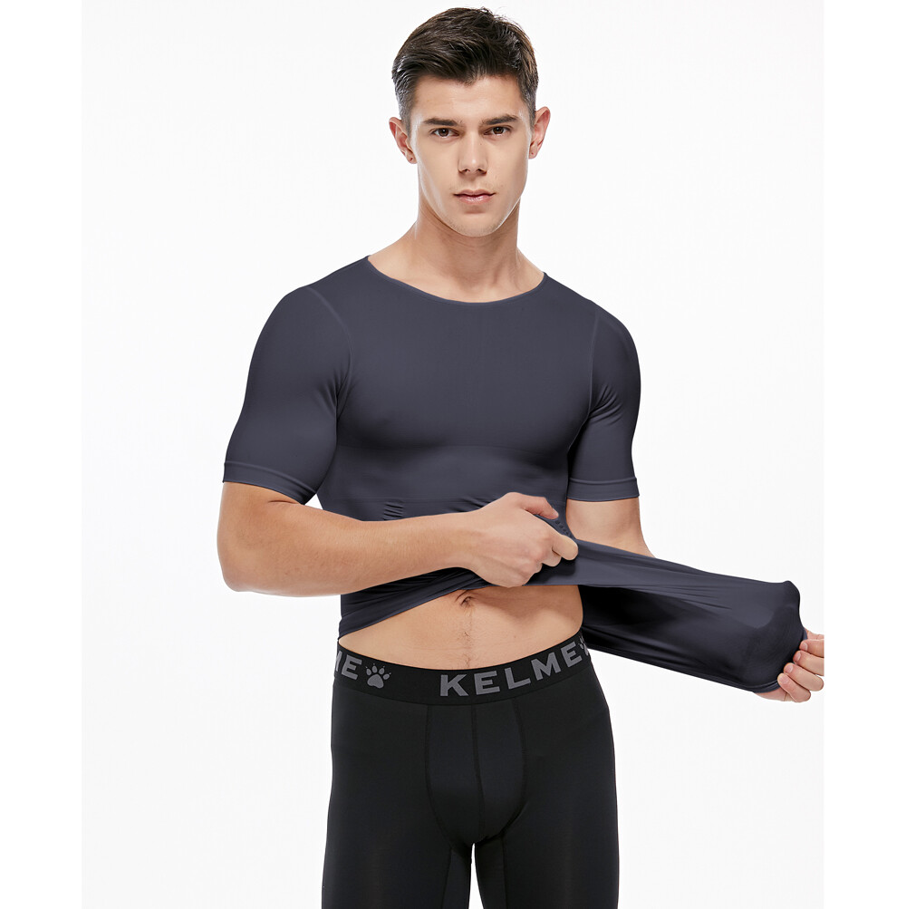 Men Slimming Body Shaper Plus Size Tank Tops Compression Vest Posture Corrector