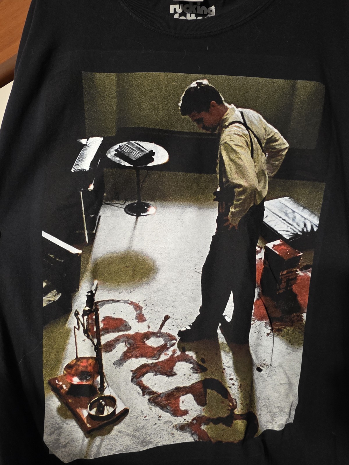 GREED Brad Pitt SEVEN Movie 7 Deadly Sins T-Shirt Size L by Rucking Fotten