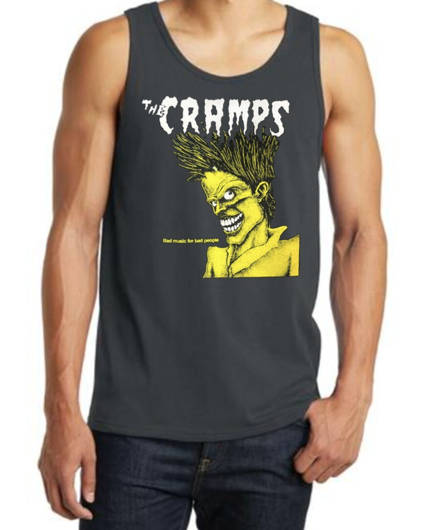 The Cramps Rock Band Black Tank Top (Various Colors)