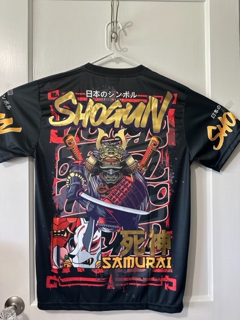 Cool Tshirt Japanese Style Light weight comfortable Unisex Machine Wash Shogun