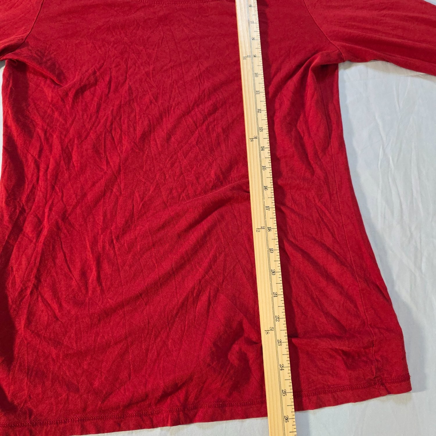 MOSSIMO SUPPLY CO. CASUAL TEE L 100% COTTON MACHINE WASH COLD WITH LIKE COLORS