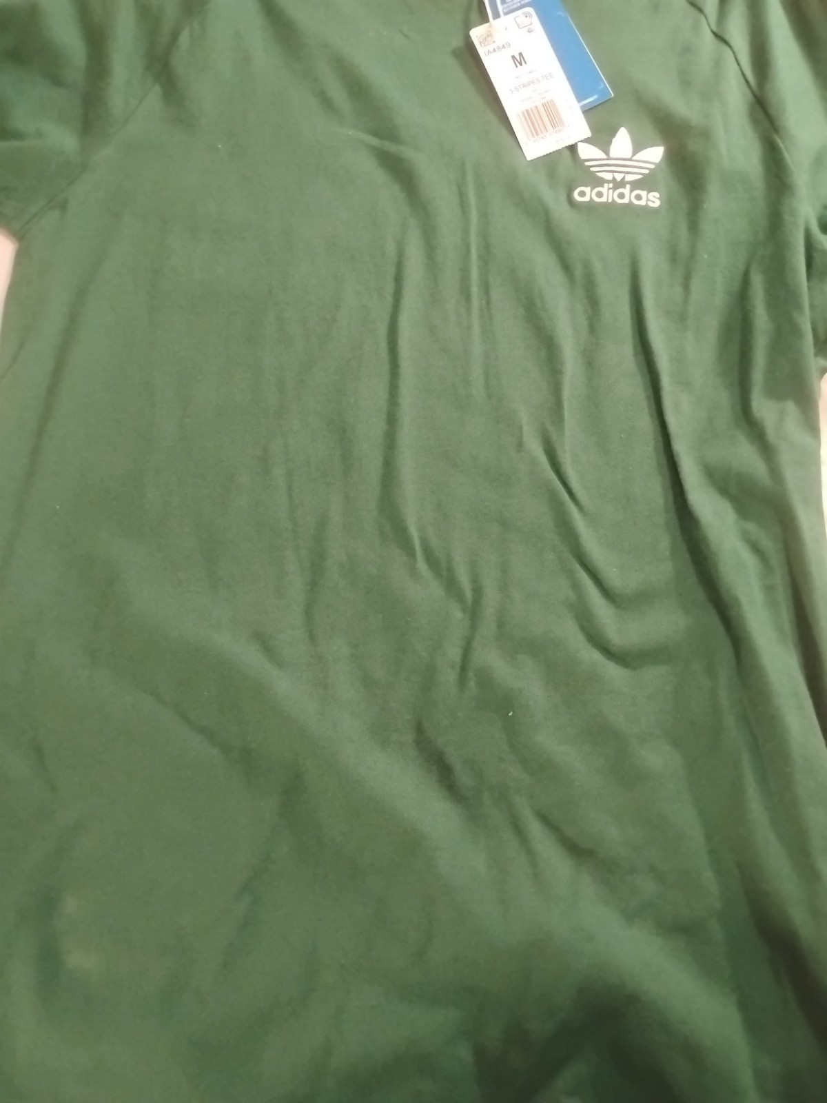 Adidas Three Stripes Shirt Brand New Medium