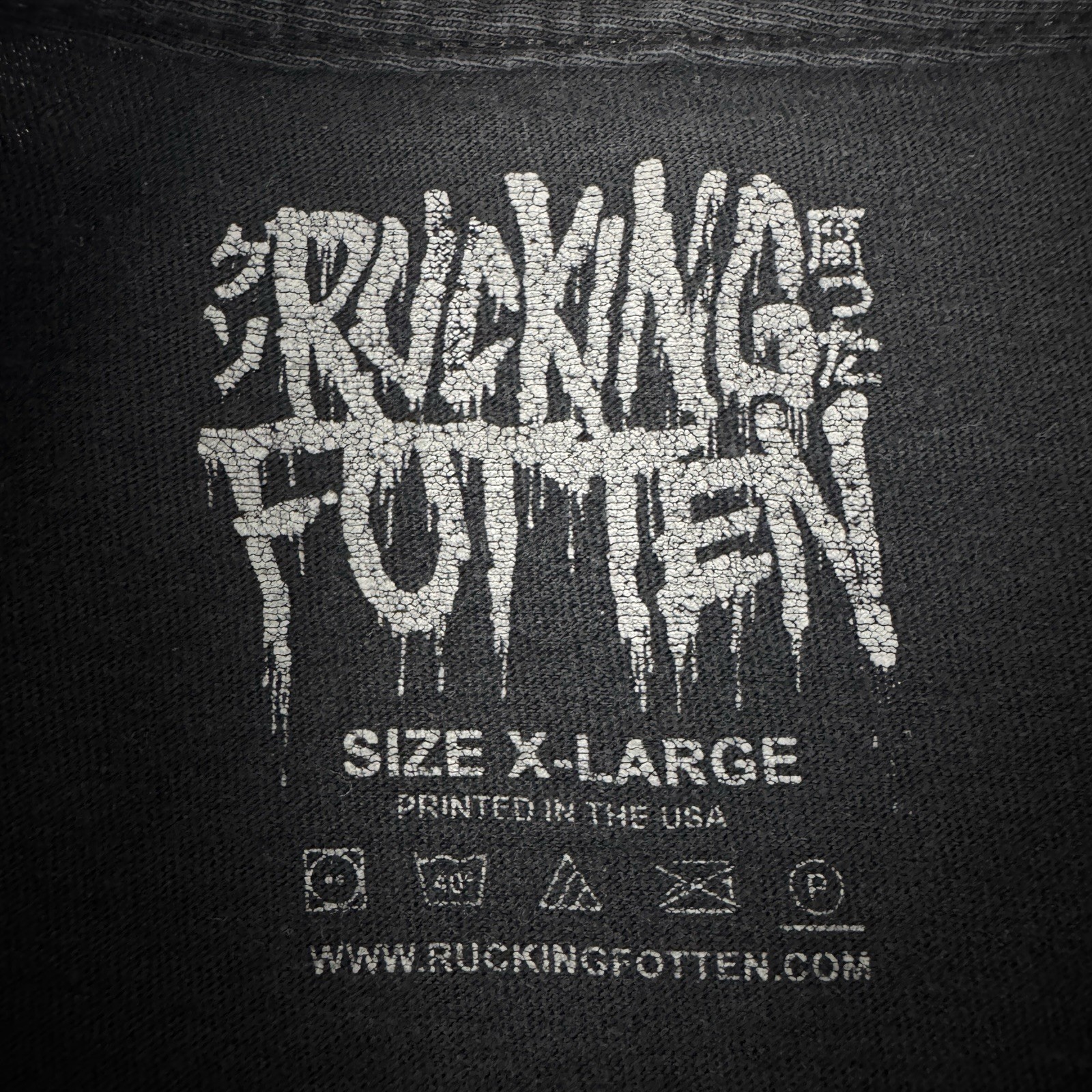 Rucking Fotten Suspiria Shirt XL Double Sided Japanese Poster Horror Movie Promo