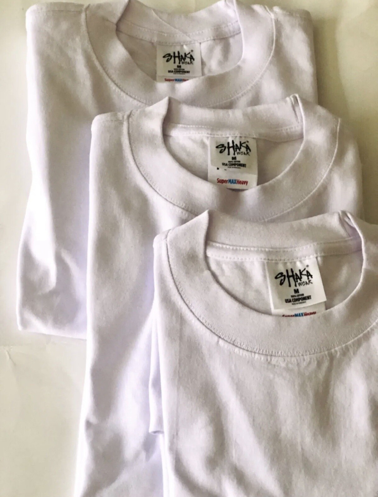 3 Pack Shaka wear t shirt heavyweight