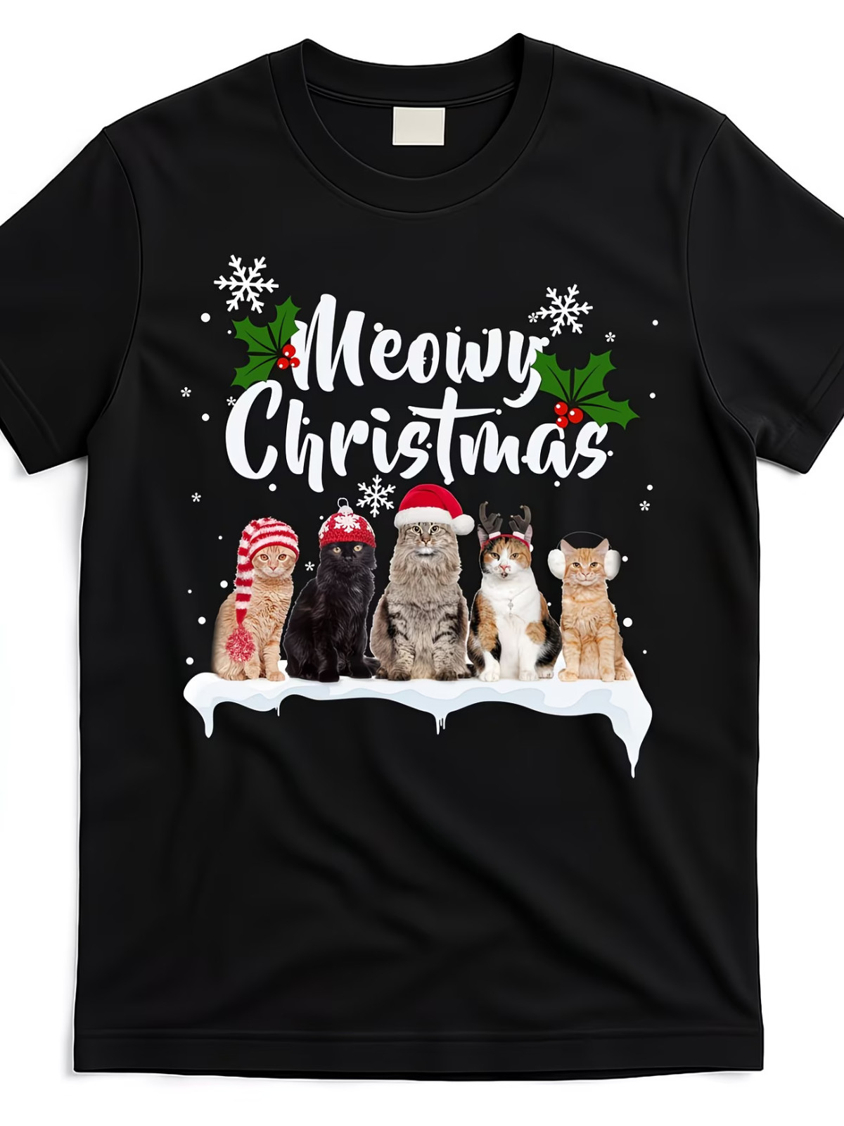 Machine Washable, Comfortable Cotton Crew Neck Short Sleeve Graphic Print T-Shir