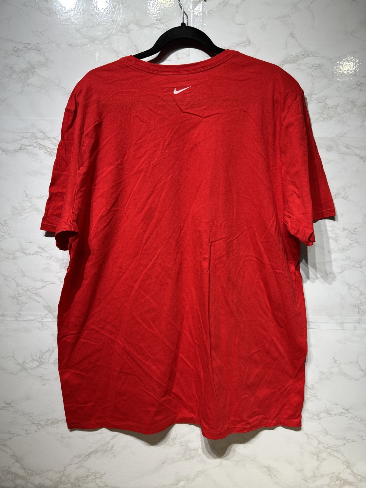 The Original Nike Core Tee Men Athletic Cut Short Sleeve Shirt Red Sz Medium New