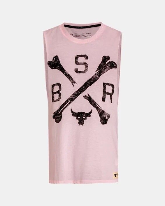 UNDER ARMOUR PROJECT ROCK BSR BLOOD SWEAT RESPECT DWAYNE JOHNSON TANK TOP sz XL
