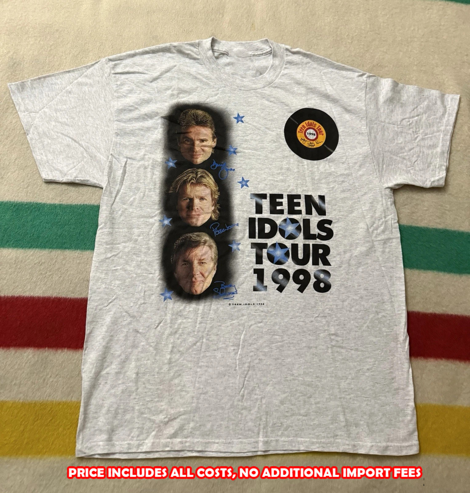 Teen Idols Band Member Tour T- Shirt All Size S to 5XL SE510