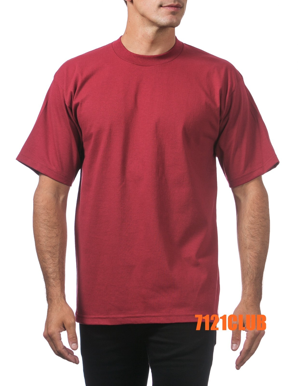 6 PACK PRO CLUB MEN’S T SHIRTS PROCLUB HEAVYWEIGHT SHORT SLEEVE BIG & TALL S-7XL