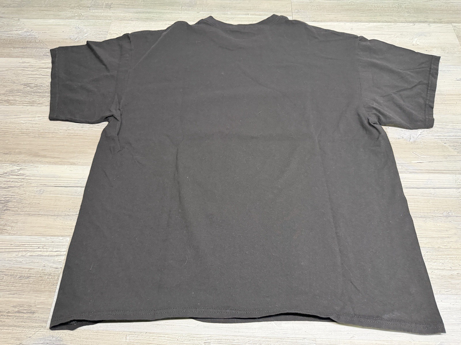 Off The Tracks Band T-Shirt Philadelphia Hard Core Black Concert Tee Sz 2XL Boxy
