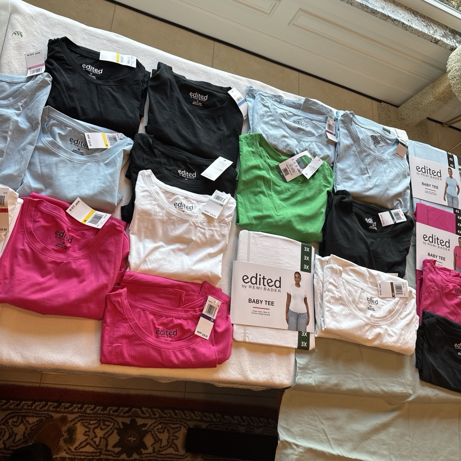 Edited by Remi Bader Women’s Soft Stretch Baby Tee XS, M, L, XL, 2X, 3X, 4X