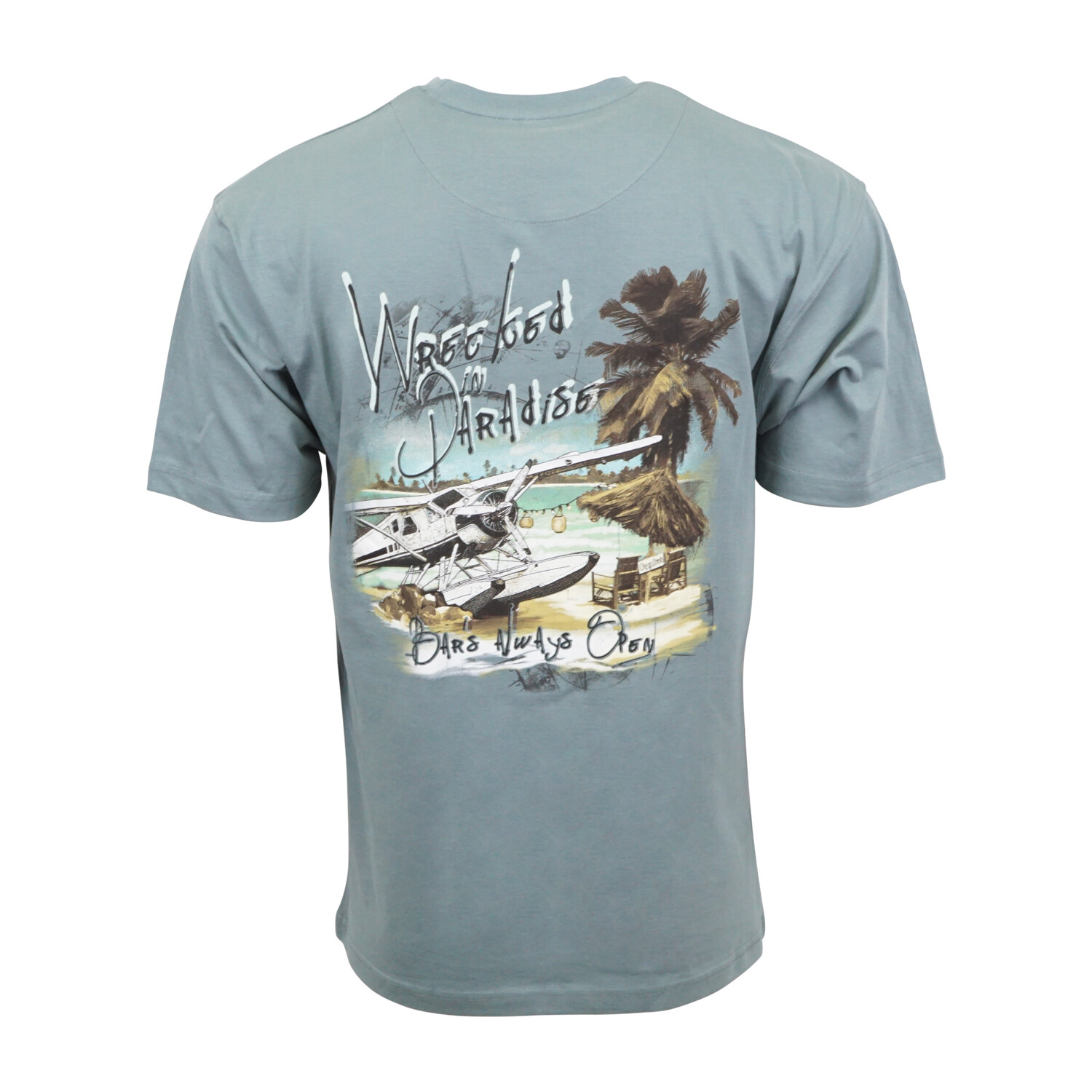 NEWPORT BLUE WEEKEND IN PARADISE MENS T SHIRT