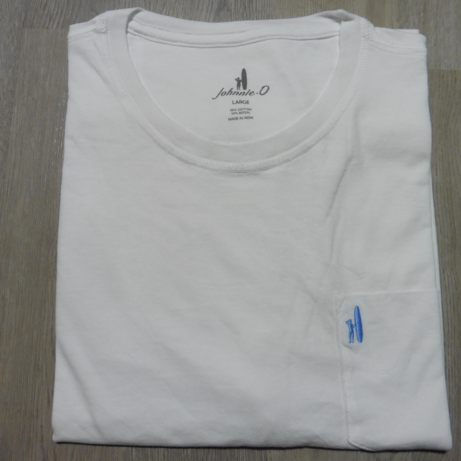 JOHNNIE-O Mens M MEDIUM T SHIRT DALE 2.0 SHORT SLEEVE GOLF TEE NAVY MALIBLU