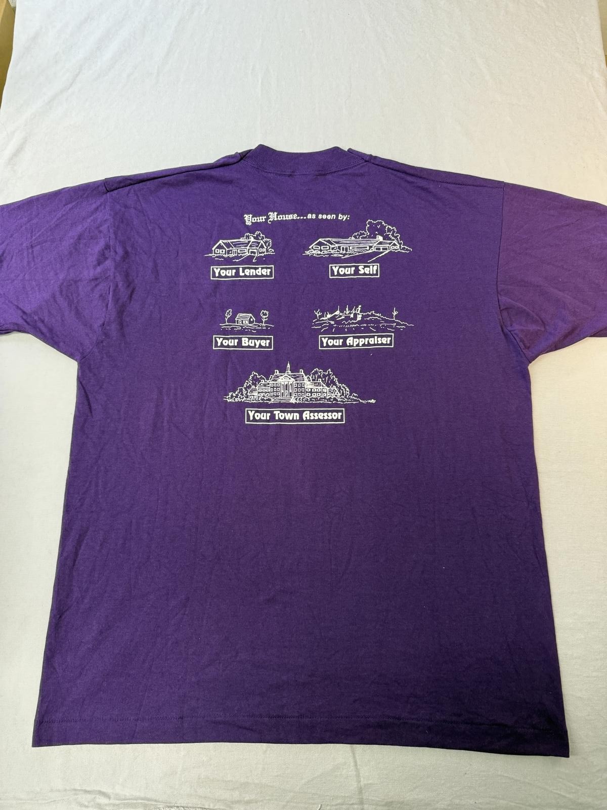VTG Home Buyer T-shirt Lender, Self, Buyer, Appraiser Tee XL
