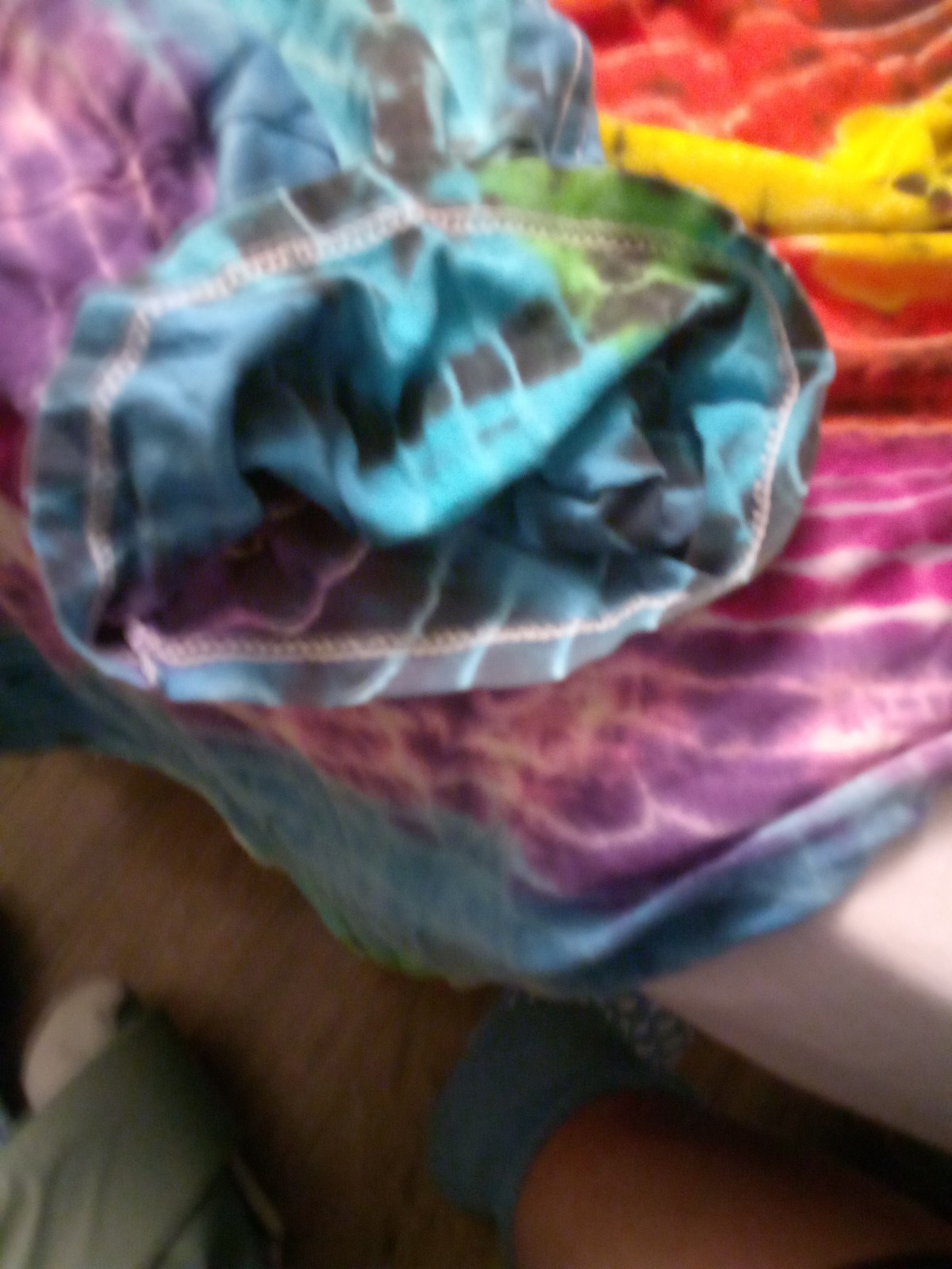 Flying V Guitar Tye-Dye T-shirt