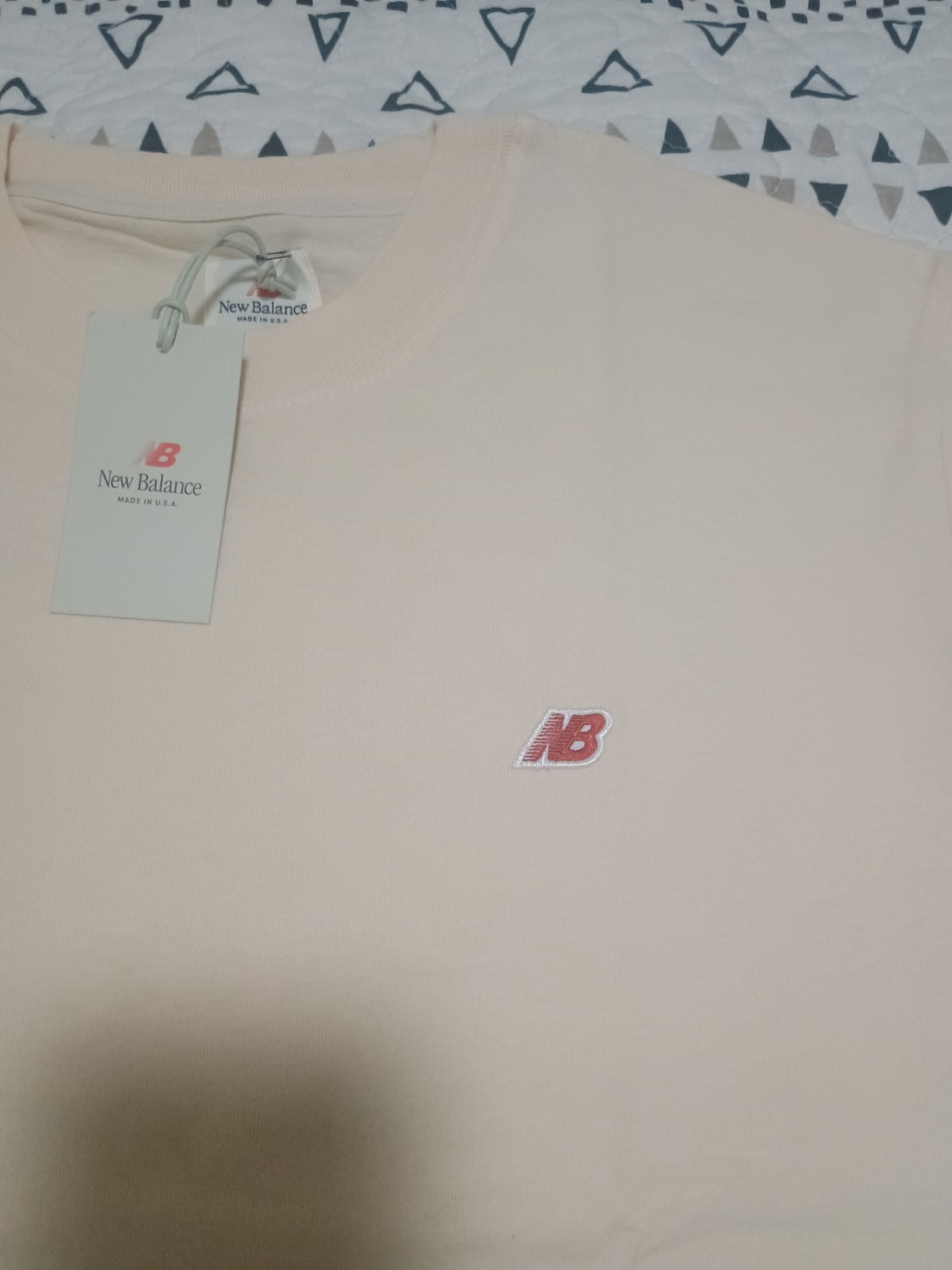 Nwt New Balance Calcium Made In The Usa Core T Shirt Size Small