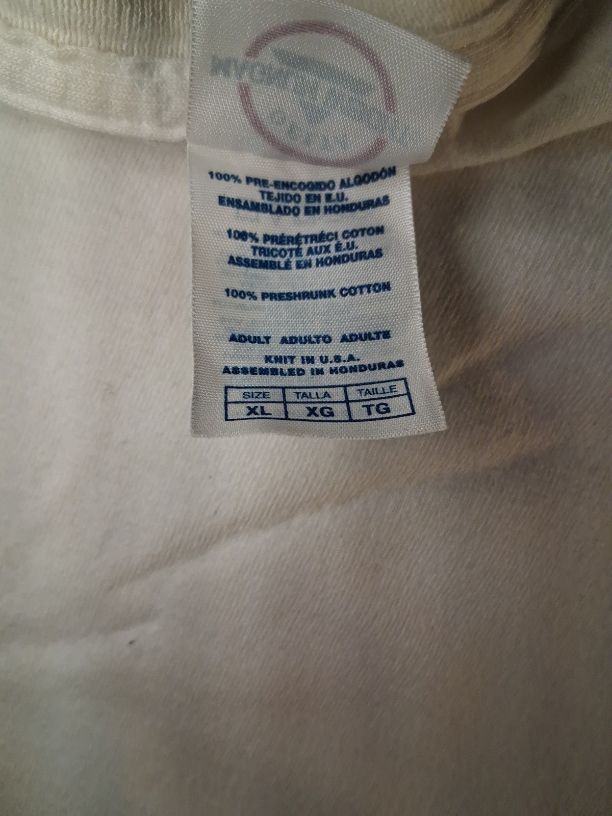 Delta Magnum Weight Funny Vintage 90s White Redneck Sportsman Shirt Size XL