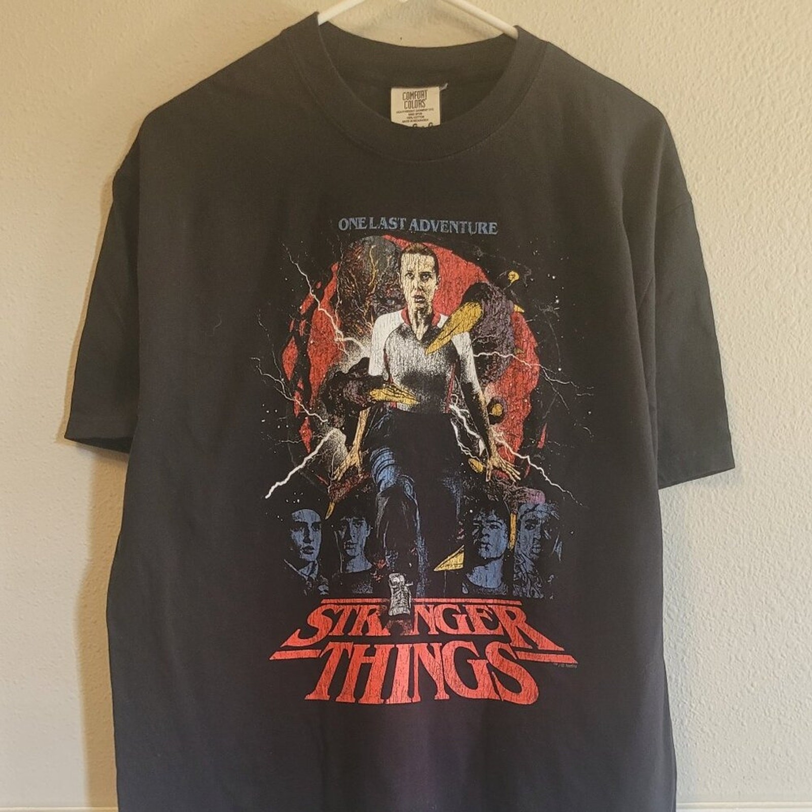 Rare Rucking Fotten x Stranger Things Finale “One Last Adventure” T-Shirt L CC
