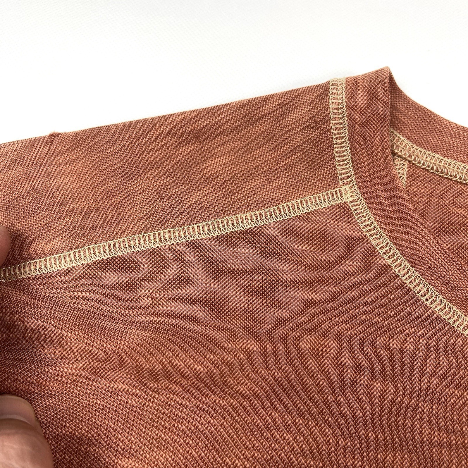 Tommy Bahama Burnt Orange Heather Tencel Blend T-Shirt Men’s Size L