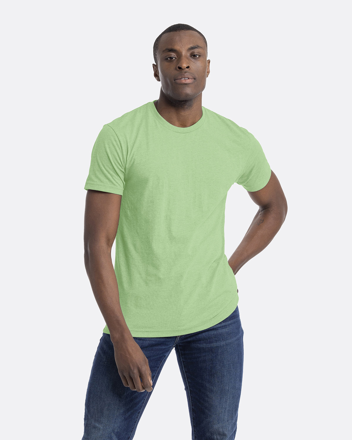 5 Pack Of Next Level Apparel Unisex CVC Crewneck T Shirt Stylish T-Shirt N6210